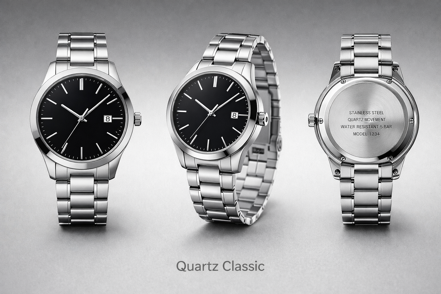 Classic quartz watch product image