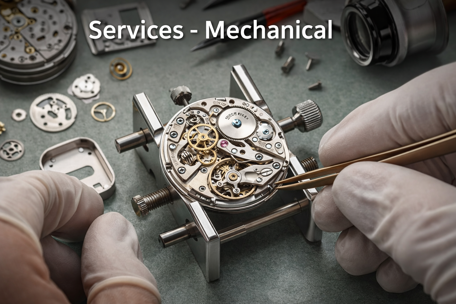 Mechanical watch assembly