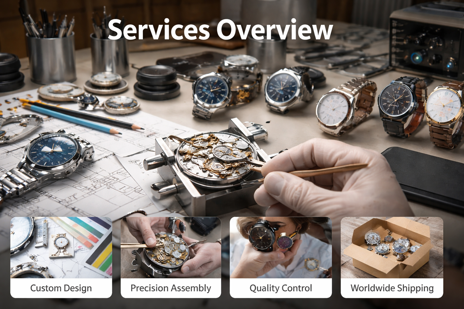Manufacturing services overview